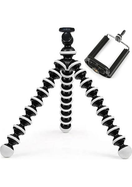 The Wlue 26 cm Boncuk Ahtapot Tripod Telefon Tutucu Aparat