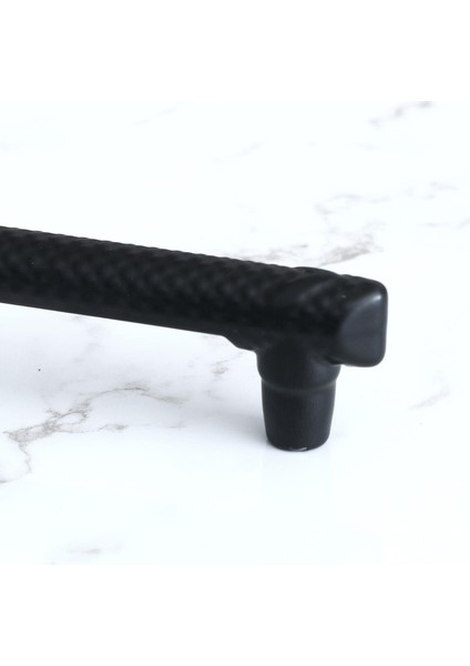 Dekor Siyah Metal Kulp 128 mm 12.8 cm Mobilya Çekmece Mutfak Dolabı Dolap Kulpları Kapak Kulpu Kulbu