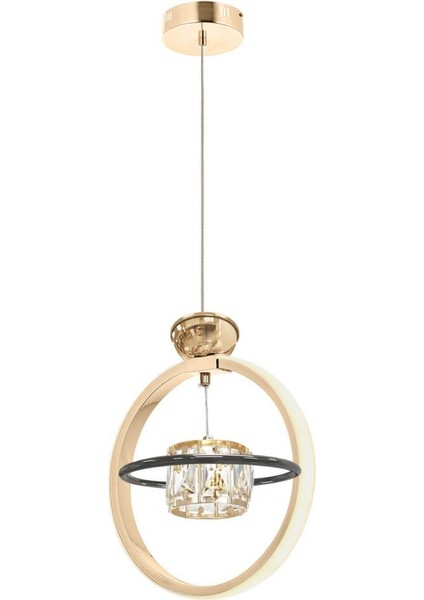 Sl001 Gold Taşlı Led Avize(Beyaz Işık -Sarı Işık - Gün Işığı) fiyatları