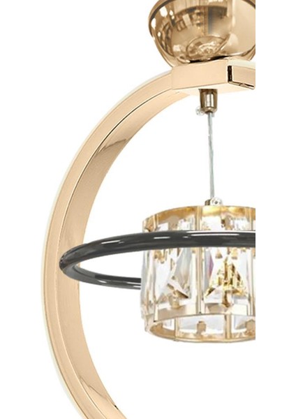 Sl001 Gold Taşlı Led Avize(Beyaz Işık -Sarı Işık - Gün Işığı) modelleri