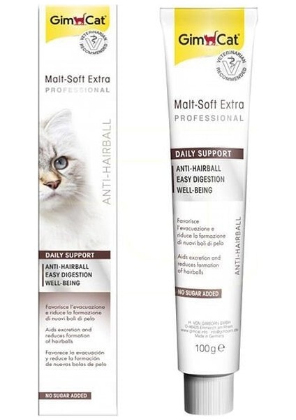 Malt Soft Extra Tüy Yumağı Önleyici Kedi Macunu 100 gr