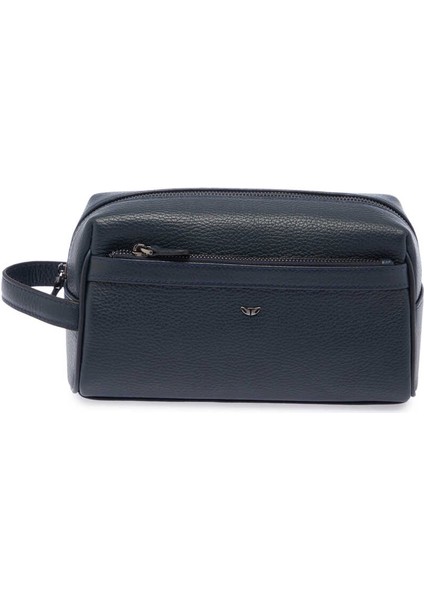 Lacivert Deri Unisex Portföy Çantası - S1PC00021496-A38