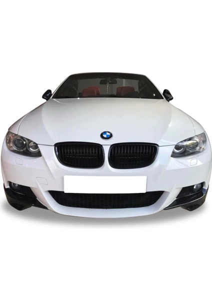 Nam Tuning Bmw E92 2007 2009 Tampon Ön Flap Seti M Performance St P Black