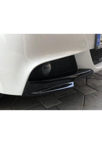 Nam Tuning Bmw E90 3 Serisi Ön Tampon Flap Seti M Technic Parlak Siyah 2004 - 2008