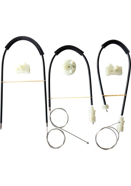 Renault Laguna 2 Uyumlu On Sağ Kapı Cam Kriko Teli ve Tamir Seti Takımı Kiti fiyatları