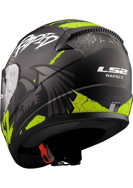 Rapid 2 Raven Kapalı Kask