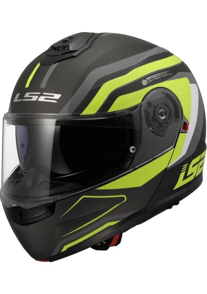 Strobe 2 Phantom Çene Açılır Kask