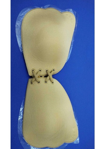 Kaydırmaz Slikonlu Sihirli Dekolte Straplez Sütyen-Askısız-Dikişsiz-Ten rengi- Kelebek Sütyen Hayalet Sütyen indirimleri