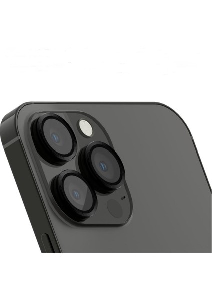 Apple iPhone 14 Pro Max Lens Kamera Koruyucu Mercak Siyah fırsatları