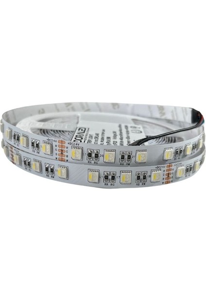 24V WS2811 Rgb Pixel Cob Şerit LED 60 Ledli IP20 5m