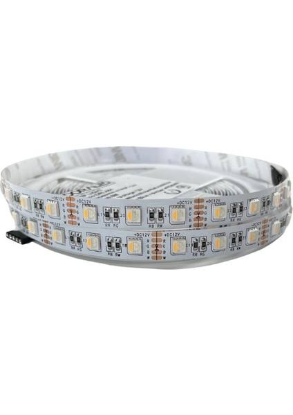 Rgbww Strıp Şerit LED Rgb+ Gün Işığı 5050 IP20 mt 60 LED (5 mt) 12V