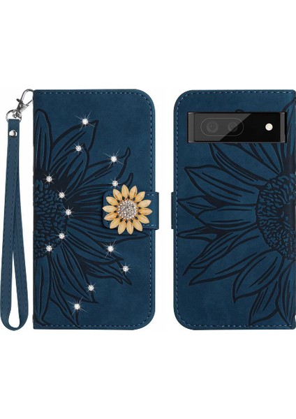 Google Piksel 7 Pro Telefon Kapak Için Kılıf Darbeye Tpu Kabuk Çevirme Cüzdan (Yurt Dışından)