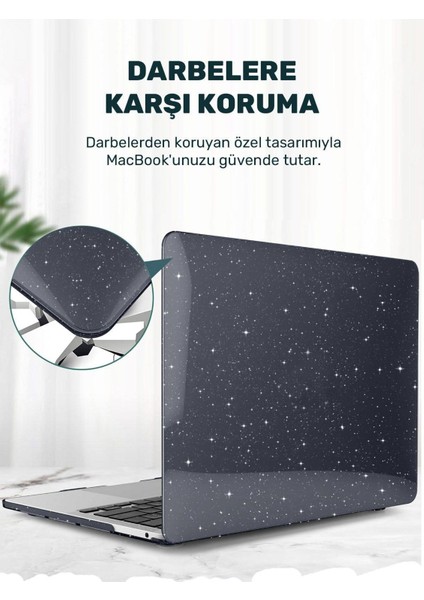 Macbook Pro 13 M1 M2 2016-2019 A1706/A1708/A1989/A2159 Koruma Kapak Uyumlu Kılıf