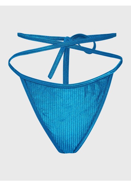 String Side Tie Cheeky Bikini Altı