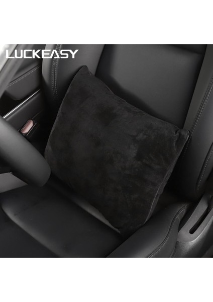 M3-ZP03BEYAZ Stil Tesla Model 3 Araba Koltuk Başlık Boyun Yastığı Başlık Yastığı Model3 Araba Dönüş Kürk Başlık Sırt Yastığı (Yurt Dışından) modelleri
