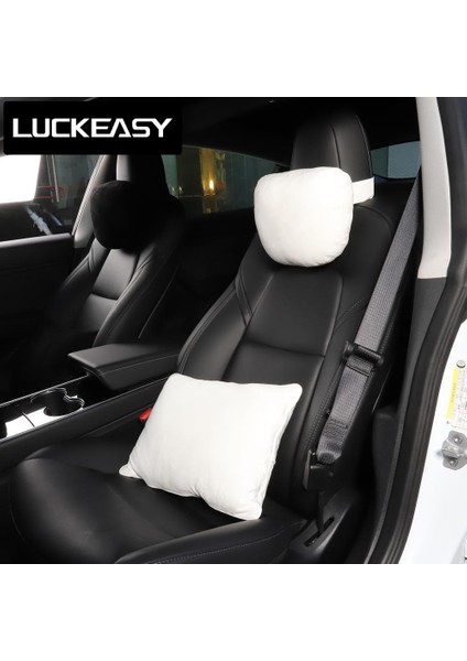 M3-ZP03BEYAZ Stil Tesla Model 3 Araba Koltuk Başlık Boyun Yastığı Başlık Yastığı Model3 Araba Dönüş Kürk Başlık Sırt Yastığı (Yurt Dışından) indirimleri