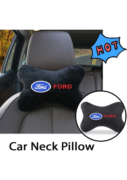 Ford 2 Adet Tarzı Ford Fiesta Ecosport Escort Ranger Mondeo Mustang Için Araba Boyun Desteği Yumuşak Koltuk Baş Yastığı Pamuk Otomobil Destek Sırtlık (Yurt Dışından) modelleri