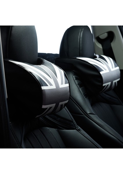 Mavi ve Kırmızı Tarzı Bmw Mını Cooper Için Pvc Deri Nefes Alabilir Araba Boyun Yastığı Iç Aksesuarlar (Yurt Dışından) fırsatları