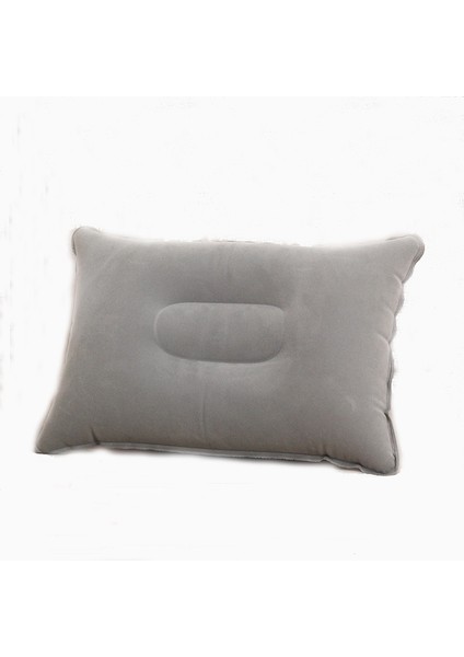 22X34CM Gri Stil Sıcak Satış Araba Aksesuarları Şoförler Için Bel Yastığı Şişirilebilir Seyahat Yastığı - Yüksek Kaliteli Taşınabilir Arka Koltuk Desteği (Yurt Dışından)