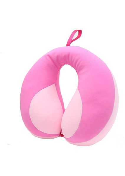 Pembe Tarzı Yenidoğanlar Için Seyahat Boyun Yastığı U-Şekilli Araba Başlık Yastığı Bebek Araba Koltuğu Kafa Desteği Yenidoğan Bebek Hava Yastığı (Yurt Dışından)