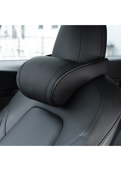 2 Adet Beyaz Stil Tesla Model 3 Y x S Için Araba Boyun Yastıkları Başlık Yastık Yastık Yastık Koltuk Boyun Desteği Boyun Koruyucu Oto Koltuk Baş Desteği (Yurt Dışından) modelleri