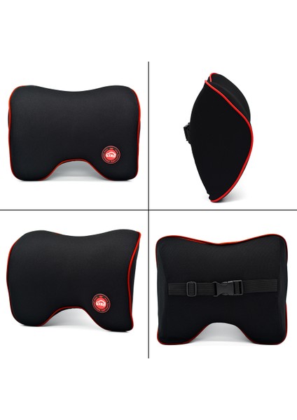 No.15 Tarzı Dokıa Araba Başlık Boyun Bel Destek Yastığı Minderi Ayarlanabilir Kayış Kemerli Araba ve Ofis Koltuğu Aksesuarları Için (Yurt Dışından) indirimleri