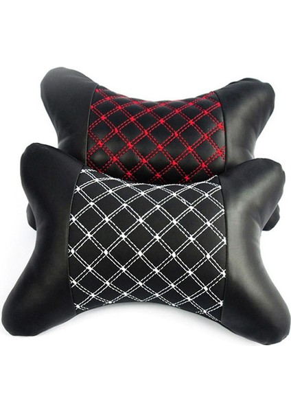 No.2 Tarzı Rahat Mikrofiber Suni Deri Koltuk Dinlenme Yastığı Başlık Boyun Yastık Araç Aksesuarları (Yurt Dışından) fiyatları