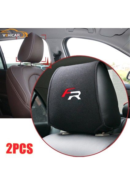Fr Stili Seat Fr Araba Başlık Koruyucu Için Nakışlı Logo Koltuk Başlık Kılıfı - Süper Araba Amblemleri Başlık Kılıfı (Yurt Dışından) fiyatları