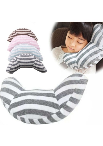 Mavi Stil Çocuklar Için Araç Başlığı Yastık Uyku Baş Destek Omuz Kemeri Pedi Araç Boyun Yastık Destek Kılıfı Çocuklar Için Araba Aksesuarları (Yurt Dışından) fiyatları