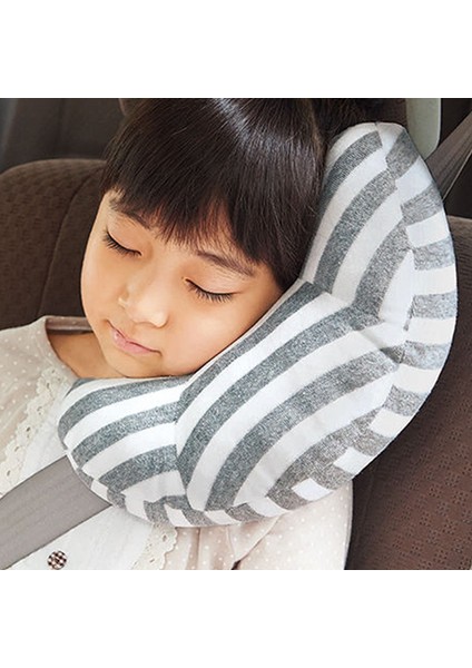 Mavi Stil Çocuklar Için Araç Başlığı Yastık Uyku Baş Destek Omuz Kemeri Pedi Araç Boyun Yastık Destek Kılıfı Çocuklar Için Araba Aksesuarları (Yurt Dışından) fırsatları