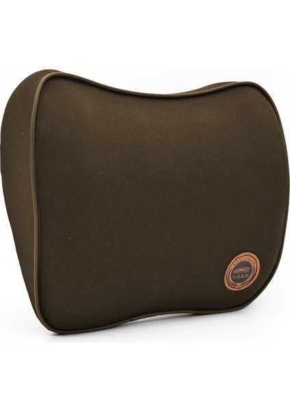 Gri Stil Araç Bel Desteği ve Boyun Yastığı Seti - Hafızalı Köpük Yastık (Yurt Dışından)