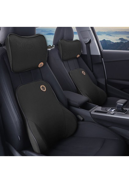 Gri Stil Araç Bel Desteği ve Boyun Yastığı Seti - Hafızalı Köpük Yastık (Yurt Dışından) fiyatları