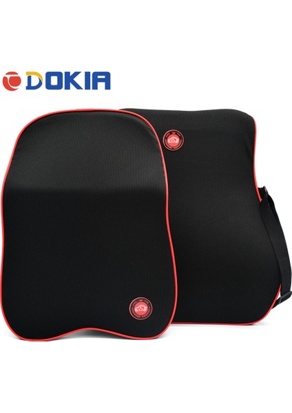 No.3 Tarzı Dokıa Araba Yastık Boyun Minderi Bel Sırt Destek Yastık Minderi Ayarlanabilir Askılı Araba ve Ofis Koltuğu Için (Yurt Dışından) fırsatları