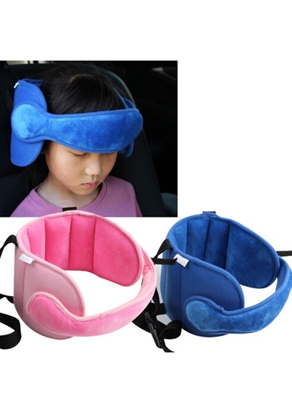 Pembe Stil Bebek Çocuk Ayarlanabilir Güvenlik Koltuğu Yastığı Baş Desteği Sabit Yumuşak Yastıklar Boyun Koruması Başlık Uyku Pozisyonerleri Erkekler Kemer (Yurt Dışından)