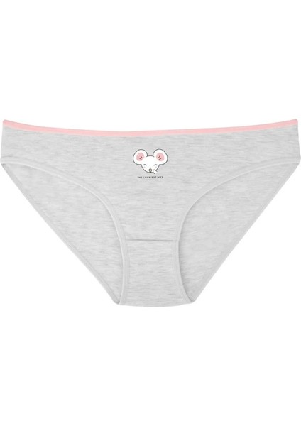 Kız Çocuk Bikini Külot Karışık Renkli 3 Adet