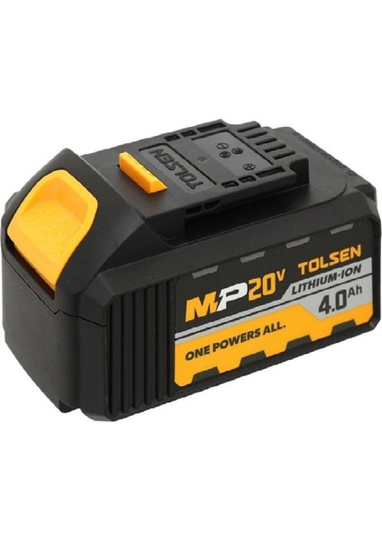 87474 TOLSEN 20V 4.0AH Lı-On Batarya