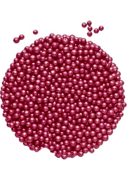 2 mm Boncuk 100 gr Bordo