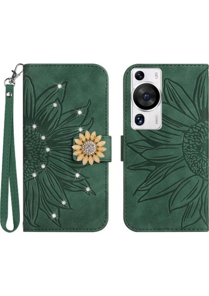 Huawei P60 Pro Telefon Kapak Kart Tutucu Darbeye Tpu Kabuk Için Kılıf Çevirin (Yurt Dışından)
