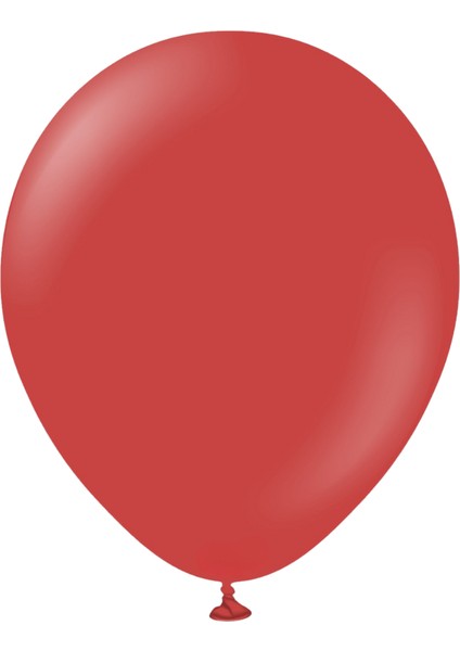 ^^ 5 Inç * Deep Red * Renk Küçük Boy 10 Lu Parti Seti Doğum Günü Balonu