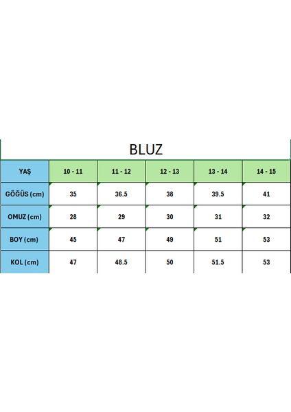 Kız Çocuk Bluz Desenli