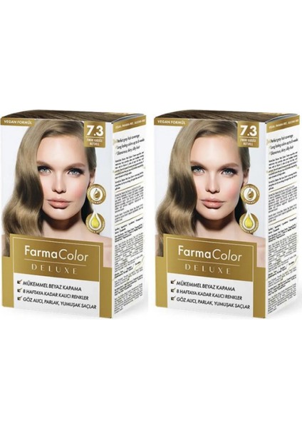 Farmacolor Deluxe Saç Boyası 2'Li