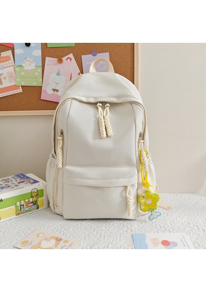 Kızlar Kolej ve Lise Öğrencileri Büyük Kapasiteli Sırt Çantası Bilgisayar Seyahat Sırt Çantası (Yurt Dışından)