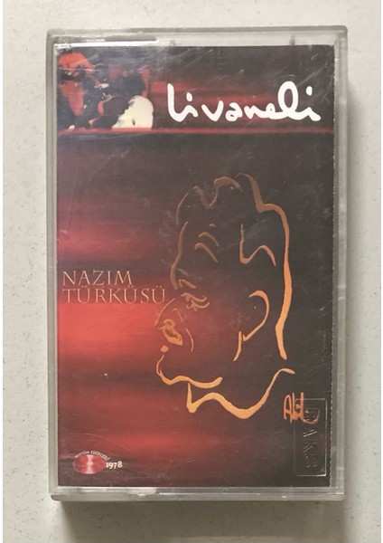 Zülfü Livaneli Nazım Türküsü Kaset (Orjnal Dönem Baskı Kaset)