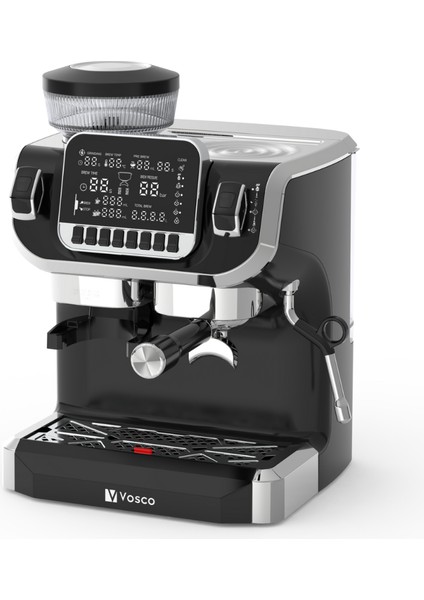 Barista Dijital Espresso Kahve Makinesi Öğütücülü VST-520EC