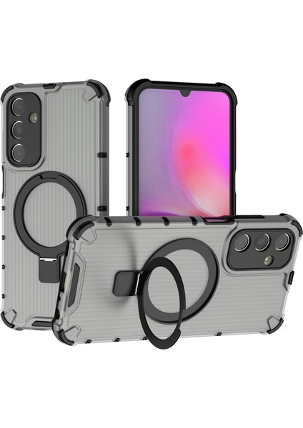 Samsung Galaxy A25 5g (161.0 x 76.5 x 8.3mm) Kickstand Pc+Tpu Telefon Kılıfı Magsafe ile Uyumlu (Yurt Dışından)