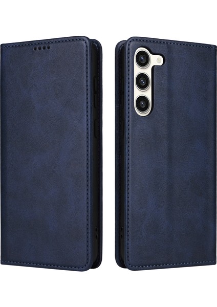 Samsung Galaxy S23 Plus Deri Cüzdan Kapaklı Telefon Kılıfı (Yurt Dışından)