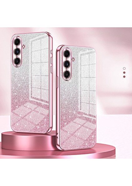 Samsung Galaxy F55 5g / C55 5g / M55 5g Gradyan Elektroliz Kaplama Tpu Kapak (Yurt Dışından)