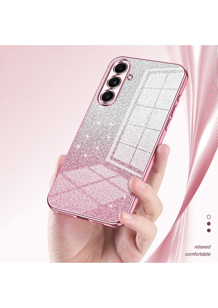 Samsung Galaxy F55 5g / C55 5g / M55 5g Gradyan Elektroliz Kaplama Tpu Kapak (Yurt Dışından)