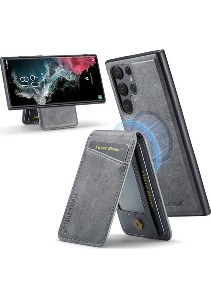 Samsung Galaxy S22 Ultra 5g Deri+Tpu Telefon Kılıfı (Yurt Dışından)