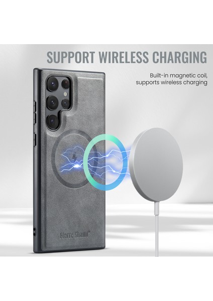Samsung Galaxy S22 Ultra 5g Deri+Tpu Telefon Kılıfı (Yurt Dışından) indirimleri